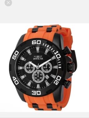 Invicta Pro Diver Scuba Chronograph GMT Quartz Black Dial Men's Watch